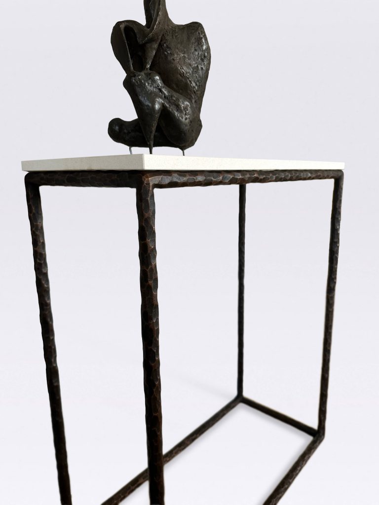 Rectangular Hammered Console