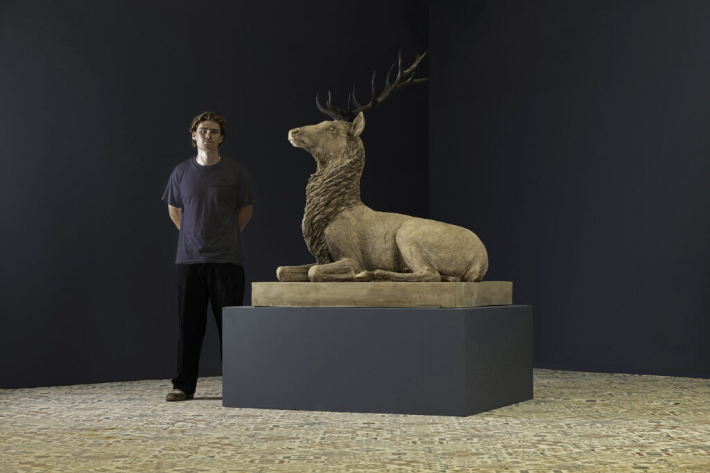 Reclining Stag